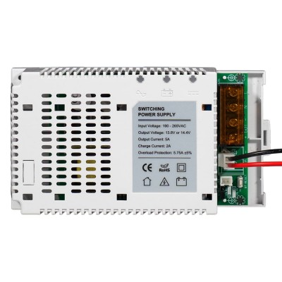 Плата ДБЖ Trinix PSU-1205LED(BOARD) LiFePO4 з кріпленням на DIN-рейку